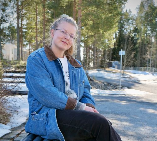Ellinor studerar till närvårdare via läroavtal